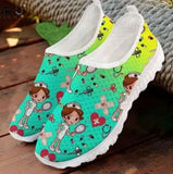 New Breathable Nurse Shoes Doctor Shoes Net Running Shoes Casual Breathable Sports Women's Shoes Flat