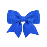 1piece Colorful Ribbon Hair Bows With Clip For Baby Girls Mini Cute Hairpins Barrettes Headwear Kids Hair