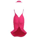 Bandage Dresses for Women 2022 Summer Pink Dress Bodycon Midi Backless Sexy Evening Party Club Dress Birthday