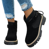 36 To 43 Autumn And Winter Is Beautiful With Coarse And Velvet Side Zipper Fashion