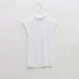 Basic Long Sleeve Womens Tshirt Casual Black White Fashion Top T Shirt Ladies Fashion Korean See Through Tee Shirt