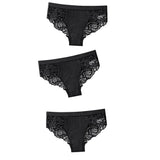 Women Panties Sexy Lace Panties Seamless Low-waist Panties Woman Thong Transparent Hollow Out Underwear Female