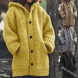 Women's Ebay Long Sweater New Cardigan Hooded Jacket