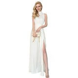 Temperament Noble Black Dress Light Luxury Sleeveless Famous Dating Long Dress Birthday