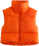 Parkas Jackets Women Luxury Coats Winter 2022 Sleeveless Puffer Vests Female Clothing Elegant Ladies