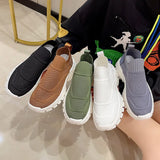 Net Sneakers Women Stretch Socks Shoes Spring And Autumn A Foot Pedal Lazy Knit Breathable Casual Running