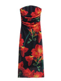 New Women's First-Word Screen Printing Dress