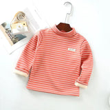 Lining Thick Toddler Boys Girls Sweatshirts Warm Autumn Winter Coat Sweater Baby Long Sleeve Outfit Tracksuit Kids