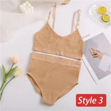 Underwear Set Women Seamless Bra Set Wireless Bra Sexy High Waisted Female Underpants Comfortable Basic Bralette