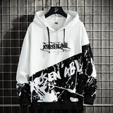Hoodies 2021 New Spring and Summer Sweatshirts Men's Casual Japanese Streetwear Top and Bottom Fashion Stitching