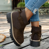 36 To 43 Autumn And Winter Is Beautiful With Coarse And Velvet Side Zipper Fashion