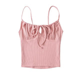 Zingj Trendy Women's Dress With Lace-Up, Small Vest And Spicy Girl Style To Wear A Short Navel