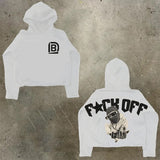 Men's Hoodie Y2K Original Hip-Hop Cartoon Graphic Print Pullover Fashion Leisure Loose Sports Shirt