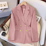Net Red Spring And Autumn Suit Suit Temperament Slim Slim Thin Leg Pants Suit Suit Suit Jacket