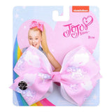 inch JoJo Bows Jojo Siwa Rainbow Printed Knot Ribbon Bow For Girls Handmade Boutique Hair Clip Children Hair