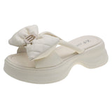Slippers Women Wear Net Red Summer Sandals 2025 New Summer Cute Fashion Bow In