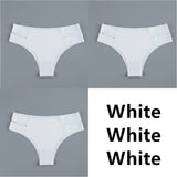 Seamless Panties Ladies Thong Plus Size Women Sexy G String Low Waist Panty Solid Ice Silk Intimates Underwear M-XL