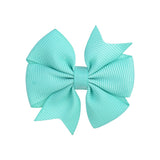 Inches Candy Color Baby Mini Small Bowknot Hair Clips For Cute Girls Safety Hairpins Barrettes Headwear Kids Hair