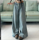 Vintage High Waist Wide Leg JeansOutfit