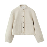 Women's Clothing 2025 Autumn New Women's Fashion Casual Casual Ride-Walker Jacket Fur