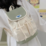 Aesthetic Patchwork BackpackOutfit