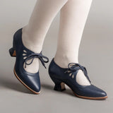 Station 2024 Spring New Hollowed-Out High-Heel Lace Large-Size Women's Casual