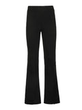 High Waist Solid Flare Leg Pants- Outfit