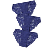 Exotic Apparel Sexy Panties Lace Briefs Women Low-Rise Solid Panty Underwear Sexy Women Lace Breathable Hip-lift