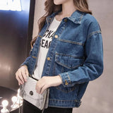 Zingj Coat Female Early Fall 2024 New Tide Loose Korean Version Student Bf Thin Jacket Autumn Suit Short Jacket-Outfit