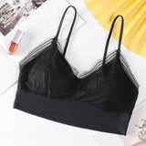 Sexy Lace Lingerie Wireless Bra For Women Padded Push Up Bralette Female Brassiere Soft Backless Fashion bras