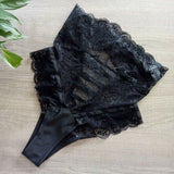 High Waist Lace Women's Panties Hollow Out Bandage Hip Briefs Female Underpants Sexy Lingerie Intimate Underwear Woman