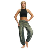 Feather Digital Printed Leisure Yoga Dance Lightweight