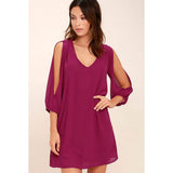 Beach Cami Summer Shirt Dress Women Casual Double V Neck Casual Shift Dresses Sexy Long Sleeve Vacation Midi