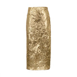 Zingj Women's Spring 2023 New Skirt Pleated High Waist Open Fork Fashion Trend Versatile-Outfit
