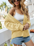 Winter New Knitting Women Cardigan Fashion Twist Sweater Coat Streetwear Dress Jacket Cardigans Long Sleeve Top