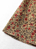 Vintage Floral Slip Mini Dress- Outfit