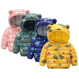 Baby Girls Jacket Kids Boys Light Coats With Ear Hoodie Spring Autumn Girl Clothes Infant Children's Clothing For Boys