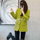 Zingj Spring And Autumn New Small Suit Jacket Female Hot Style Temperament Leisure Slim Show Thin Students Small Suit
