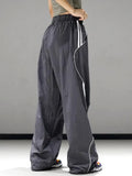 Zingj Retro Casual Wide-Leg Pants Men And Women's Spring / Summer 2024 New Light Fashion Logo Street Straight