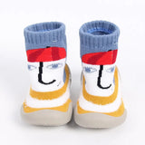 6 to 36M Christmas Children's Indoor Socks With Soft Rubber Sole Baby Walking Shoes Girls Winter Non-slip Floor