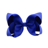 Solid Grosgrain Ribbon Hair Bows With Clip For Cute Girls Handmade Hair Clips Barrettes Hairpins Kids Hair