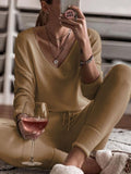 Women Two Piece Sets Tracksuit Hooded Long Sleeve Homewear Suit Autumn Winter Sport Pants Set Pajama Set Women Pajama