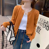 Jersey Jacket Autumn Dress Women 2025 New External Feeling Early Autumn Sweater Loose