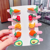 New Girls Cute Cartoon Ice Cream Unicorn Hair Clips Kids Lovely Hairpins Headband Barrettes Fashion Hair