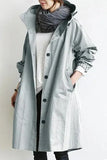 Autumn Windbreaker Mid-length Small Temperament Waist-controlled Women's Woolen