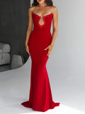 Fashion Sexy Style Dress Woman 2025 Early Spring New Cane Splicing Design To Repair High-End Dress Dress