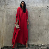 Strapless Criss Cross Slim Party Dress Off Shoulder Women Long Dress 2022 Autumn Lantern Sleeve Backless Maxi Dress
