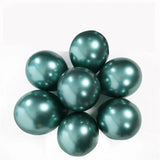 5/10/12inch Glossy Metal Pearl Latex Balloons Thick Chrome Metallic Colors helium Air Balls Globos Birthday Party