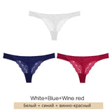 Sexy Lace Panties Women Low-waist Underwear Women's Thong Female G String Breathable Lingerie Temptation Intimates