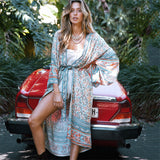 Kaftan Beach Tunic Beach Cover up Saida de Praia Swimsuit Women Bikini cover up Pareo Sarong Beachwear